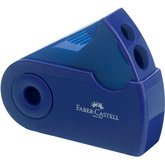 FABER-CASTELL Taille-crayon double avec étui de protection