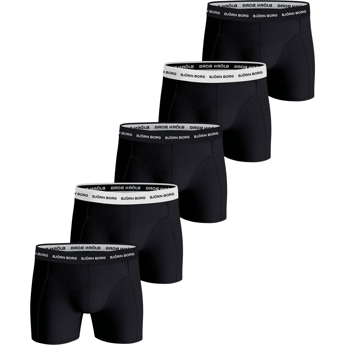 Björn Borg Essential 5-Pak Boxershorts Herre