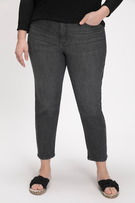 Mom-Jeans, 5-Pocket-Schnitt, Komfortbund