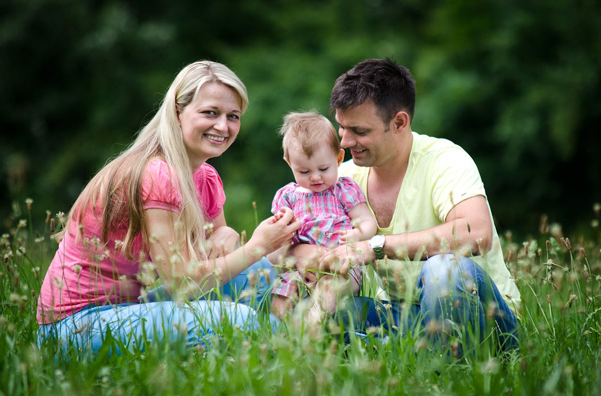 Familien-Fotoshooting in Ludwigsburg als Geschenk