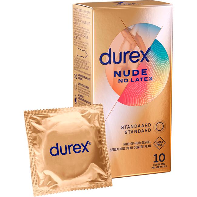 Durex Condooms Nude Latexvrij 10 stuks