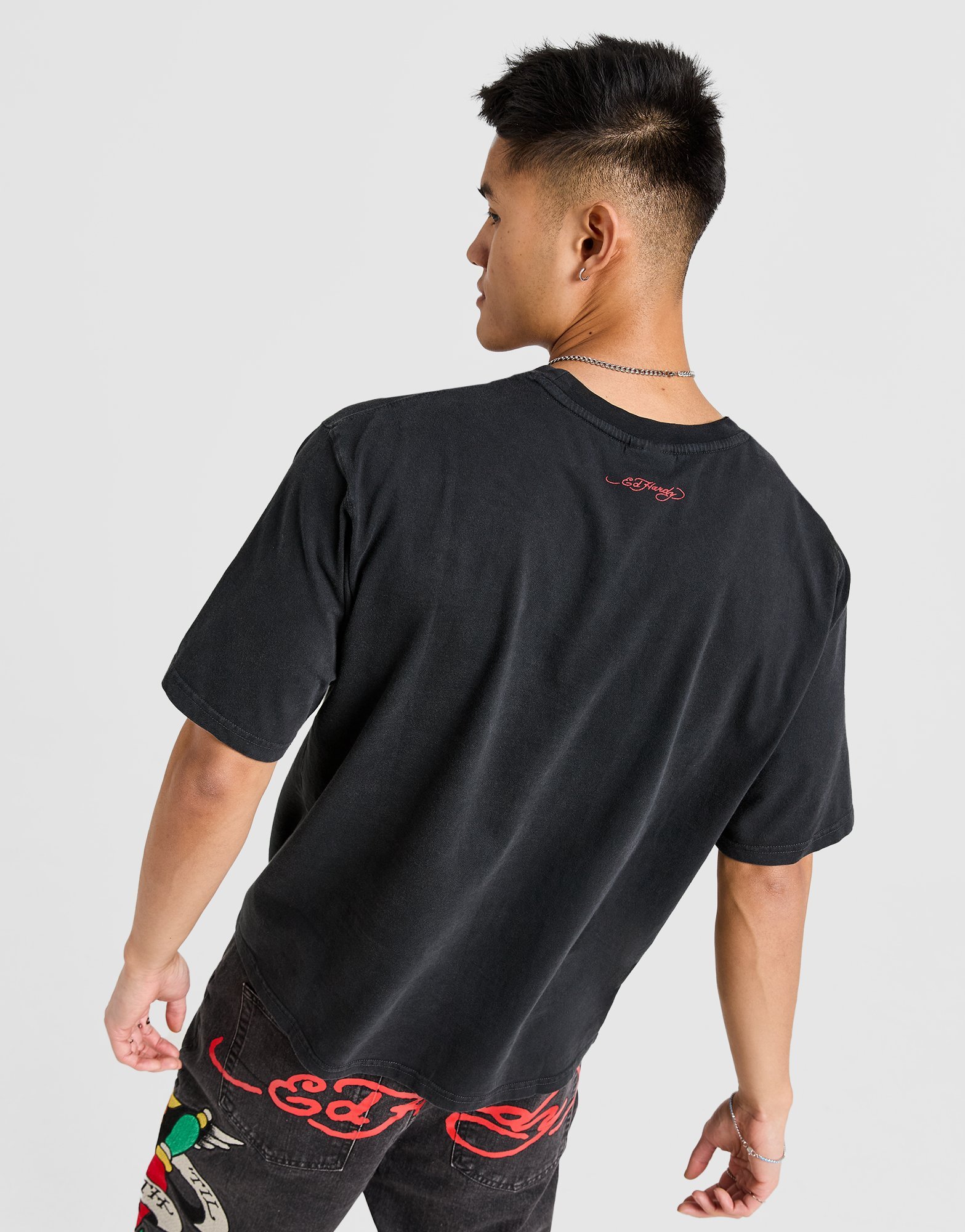 Ed Hardy T-shirt Skull Homme