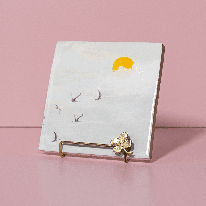 StoryTiles houder Golden Stand Clover