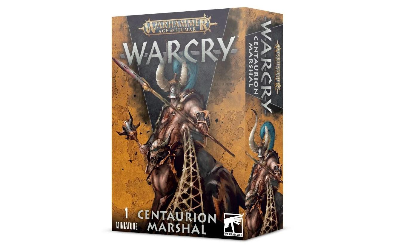 Figur Warhammer Age of Sigmar Warcry Zentaurion MarschallWarhammer Age of Sigmar Warcry Miniatur Centaurion Marshal
