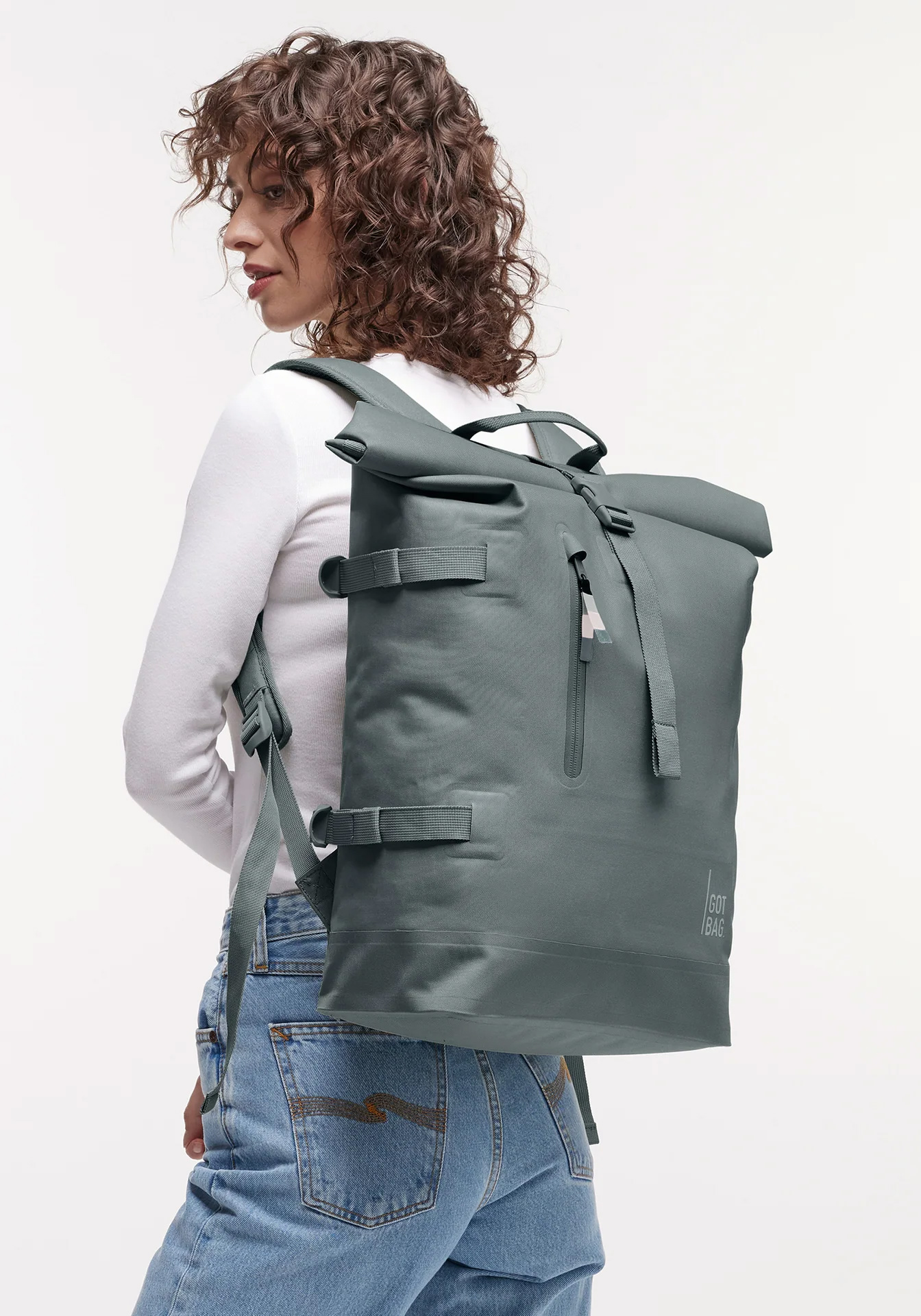 Got Bag Rucksack Rolltop 2.0 Monochrome Basalt