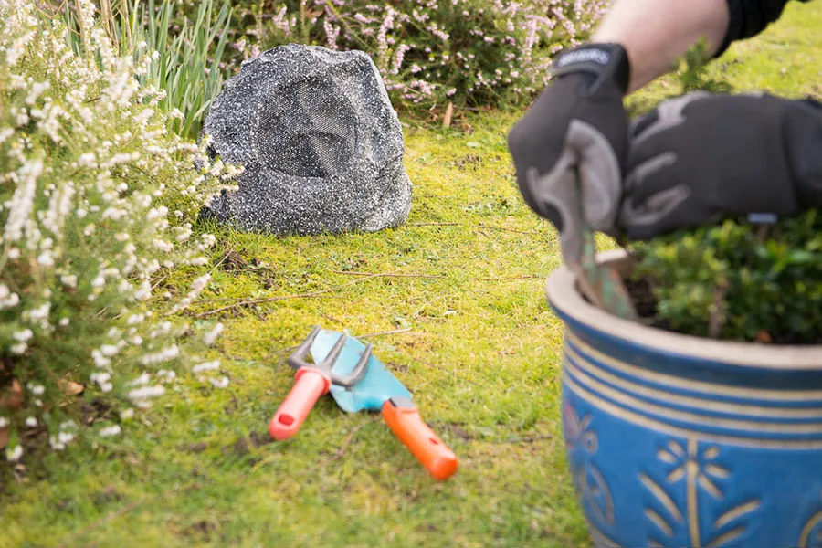 Lithe Audio Bluetooth Garden Rock Speaker Enceintes d'extérieur