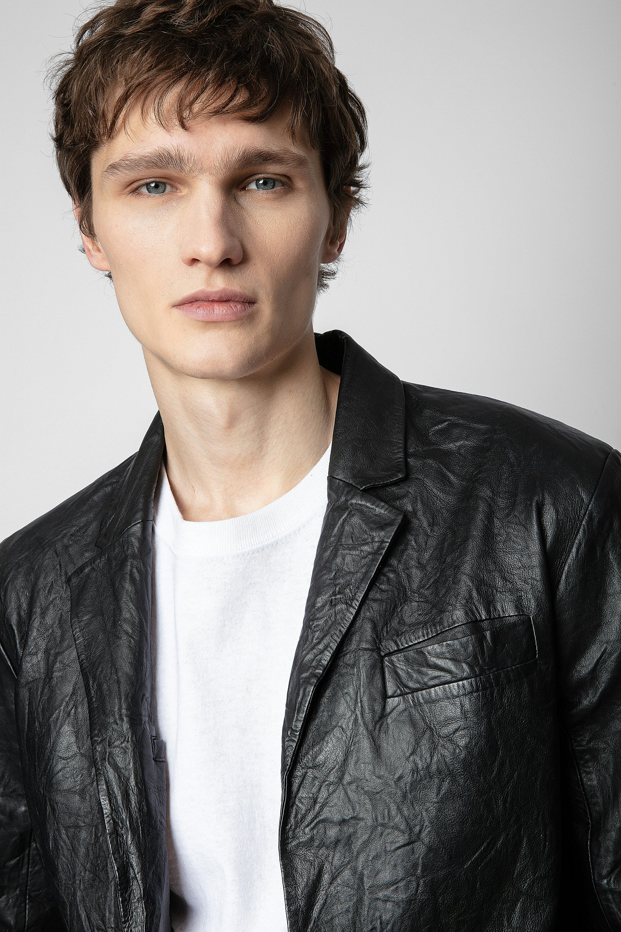Blazer Valfried Cuir Froissé