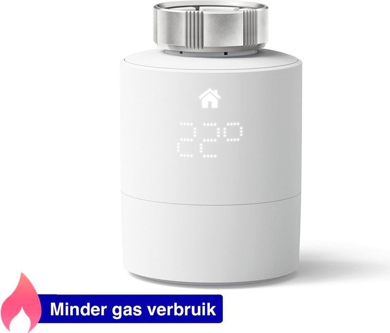 tado° - Slimme Radiatorknop - Uitbreiding - Wit - Voor Gebruik met tado° Starterskit
