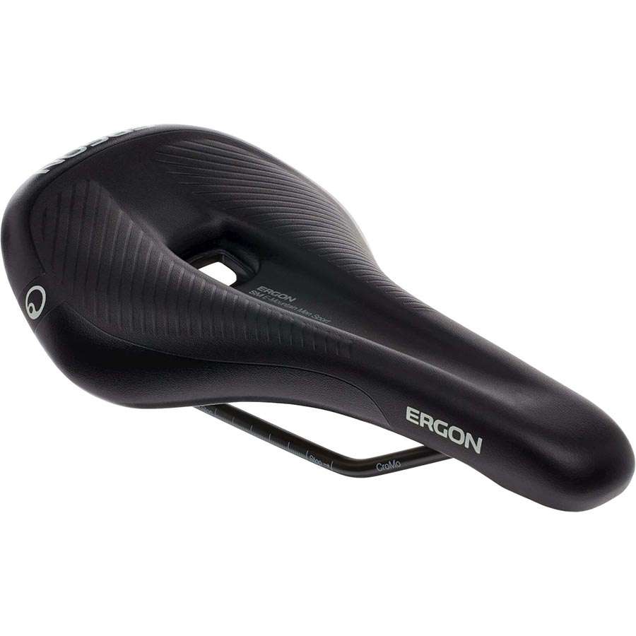 Ergon SM E-Mountain Sport Zadel Heren Zwart