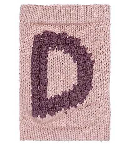 Smallstuff Stickat Buchstabe - D - Rosa Alphabet