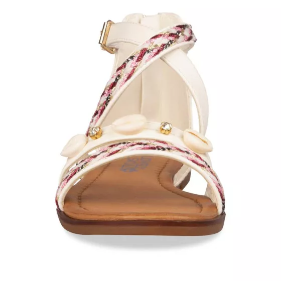 Sandales BLANC LOVELY SKULL