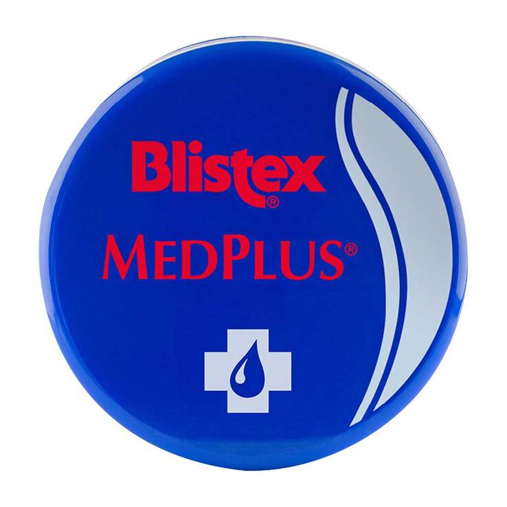 Blistex Medplus Creme ohne Mineralöl Tiegel, 7 ml