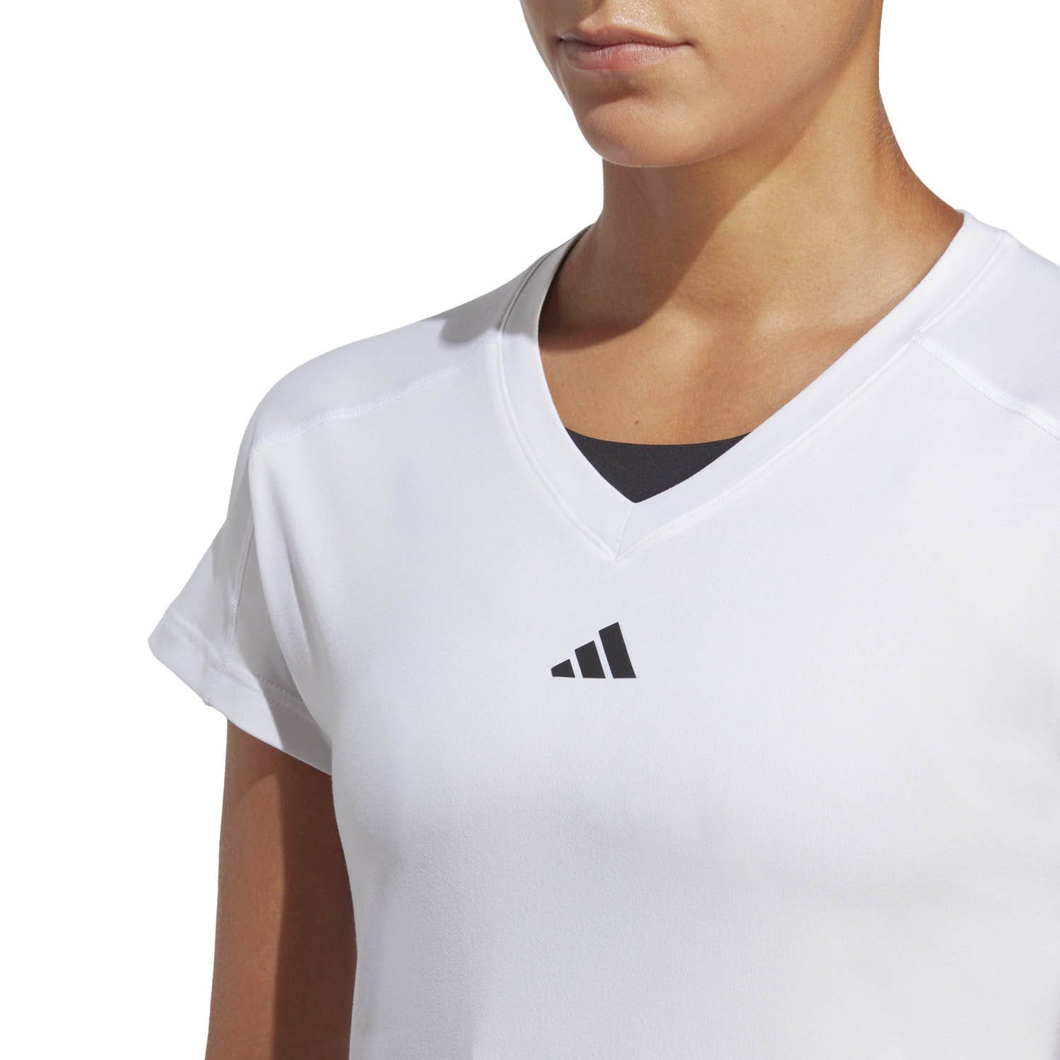 adidas  AEROREADY Train Essentials Minimal Branding V-hals T-shirt
