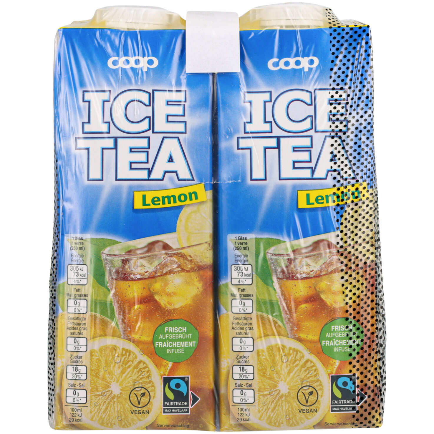 Fairtrade Ice Tea Lemon 4x1l