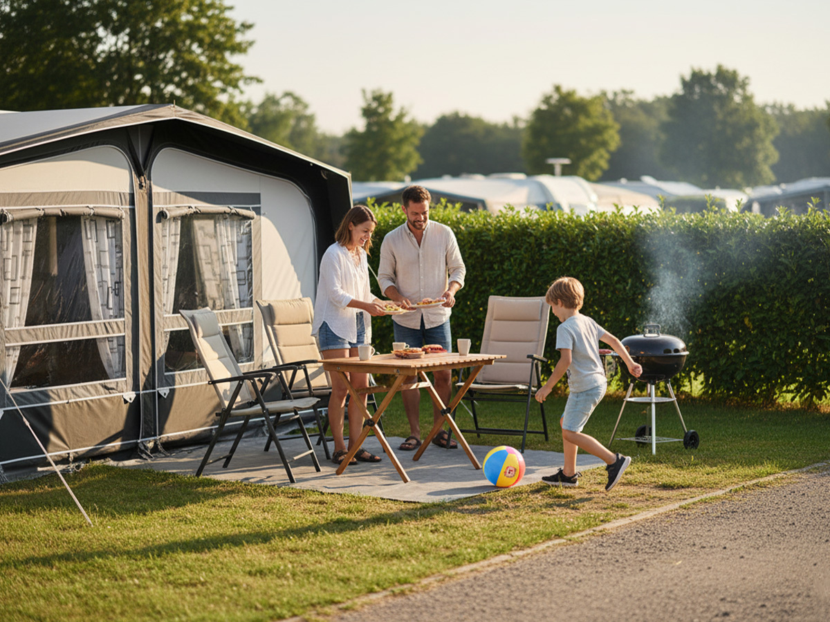 Obelink Vesuvio 270 maat 8 (826 - 850 cm) caravanvoortent