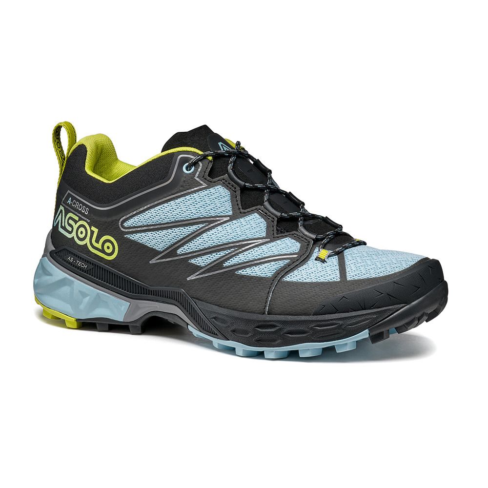 Asolo SOFTROCK - Chaussures trekking Femme black/celadon/saf.yl