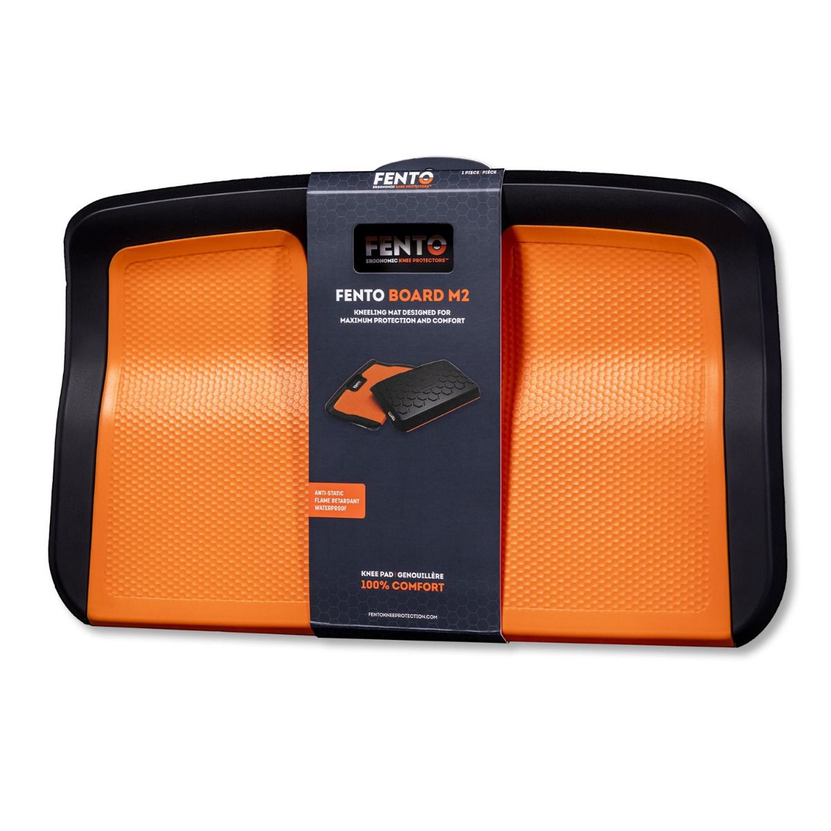 FENTO BOARD M2 Kniebeschermer met magnetisch opbergvak - F280520