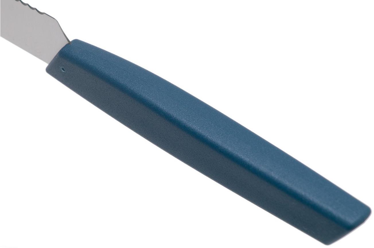Victorinox Swiss Modern 6.9006.12W2 steakmes 12 cm, blauw