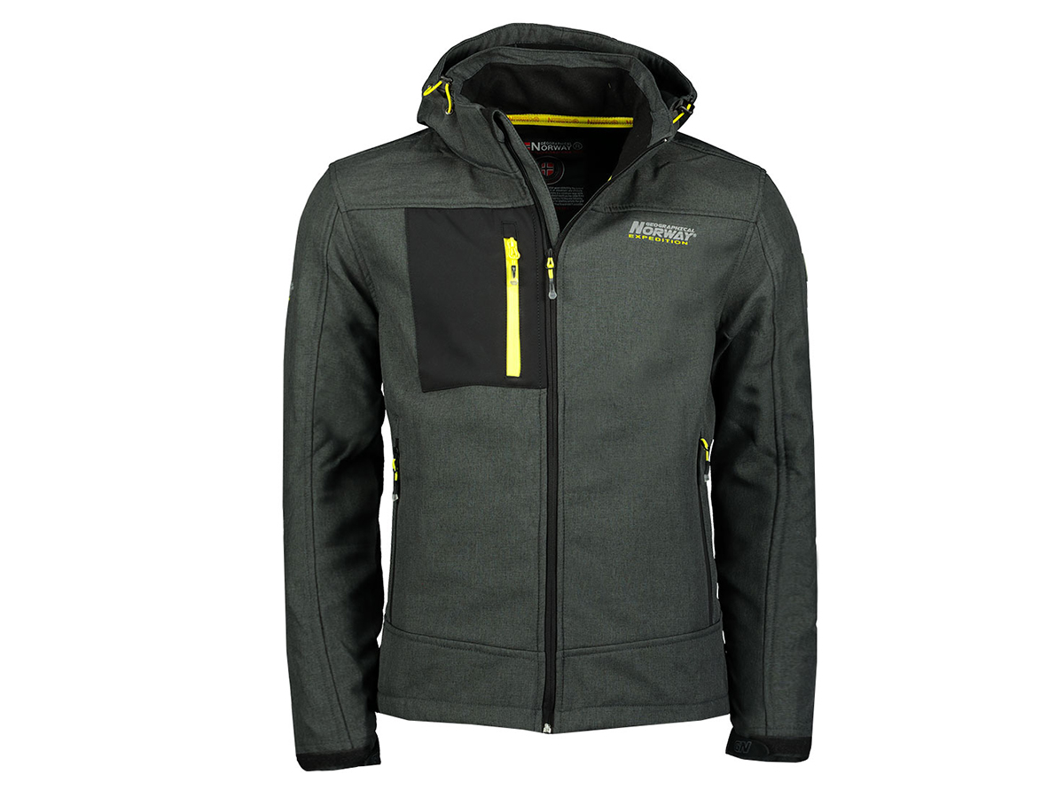 Geographical Norway Torefact softshell outdoorjas - Black