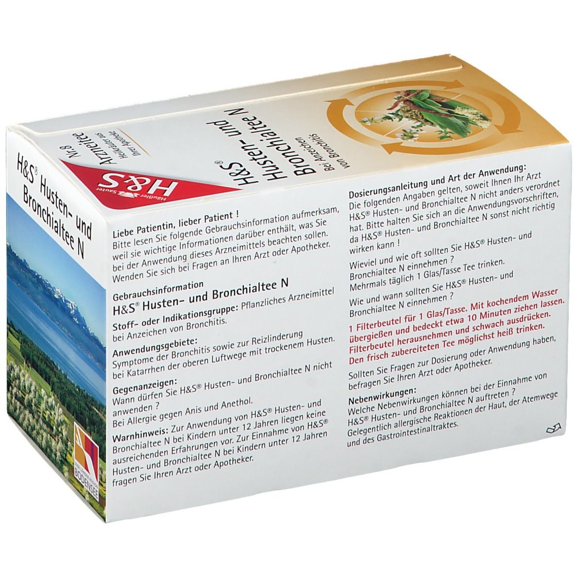 H&S Husten- und Bronchialtee N Nr. 8