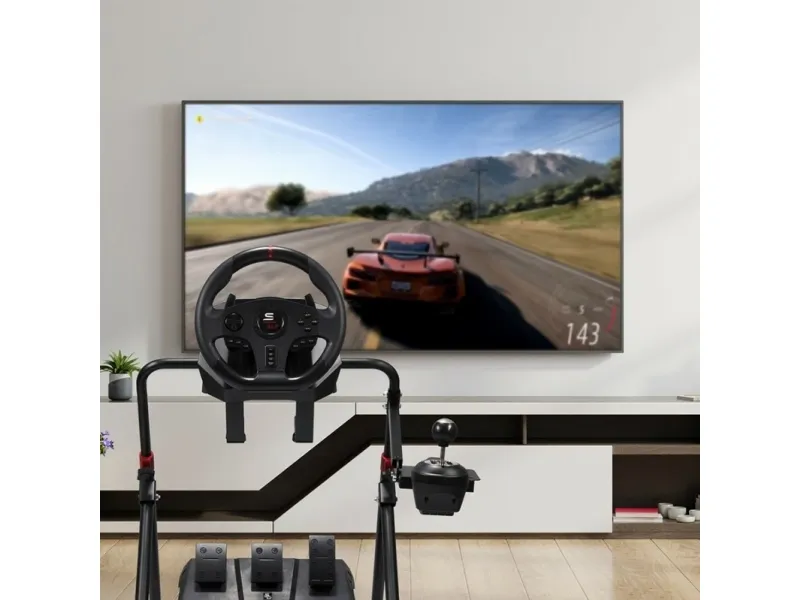 Subsonic SA5615, Racing stativ, Sort, Metal
