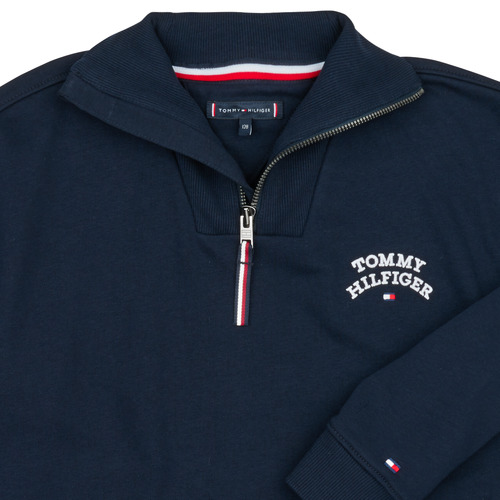 Tommy Hilfiger - TOMMY HILFIGER FLAG SWEATSET - Marine