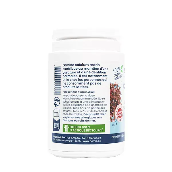 Oemine Marine Calcium Bone Health 60 cápsulas