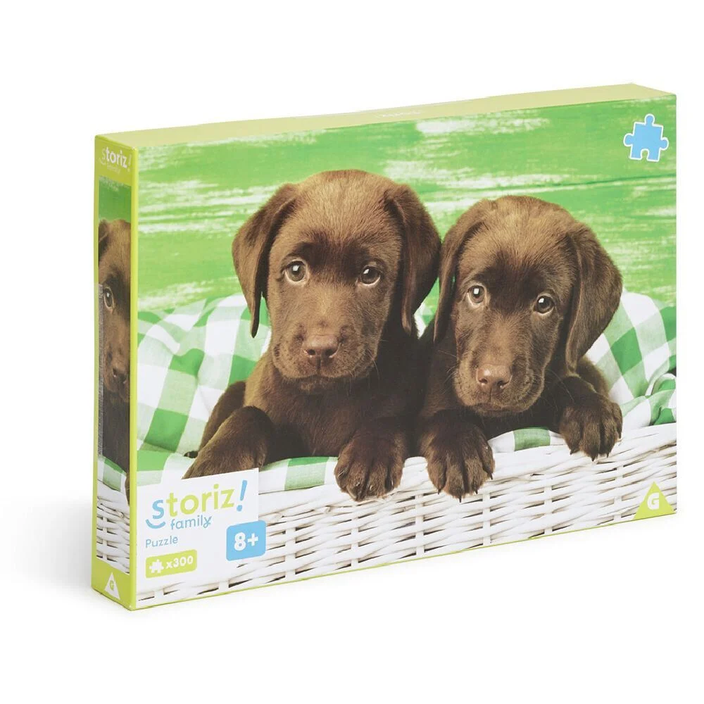 Puzzle enfant 300 pièces chiots
