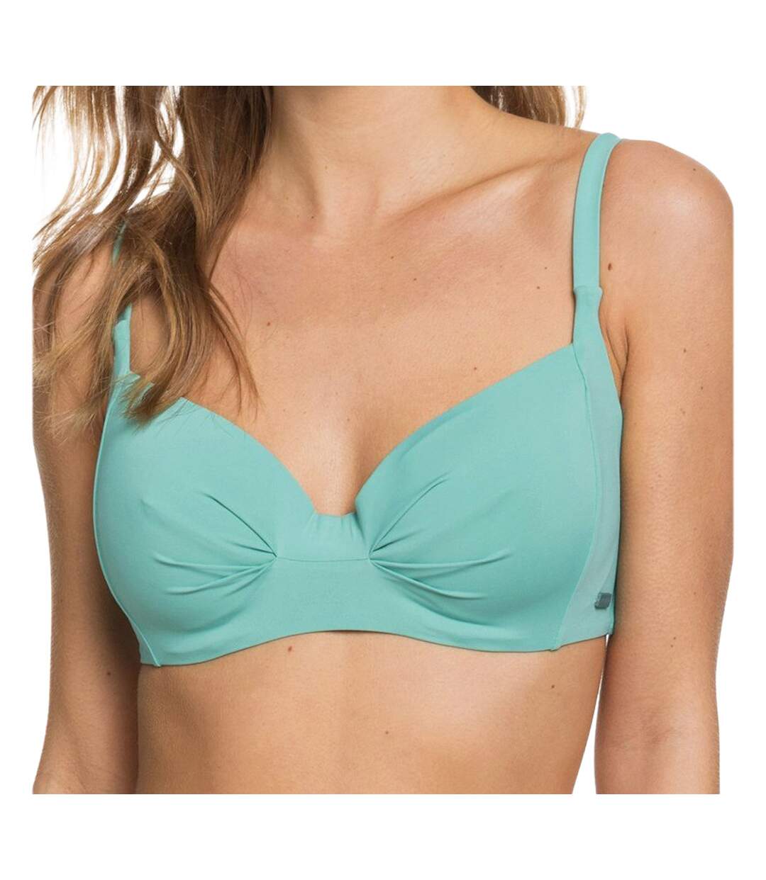 Haut De Bikini Vert D'Eau Femme Roxy Beach Classics