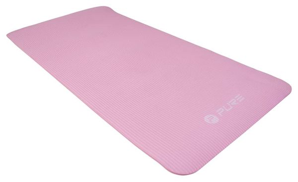 Pure2Improve Tapis de yoga 120x60x1 cm Caoutchouc Rose