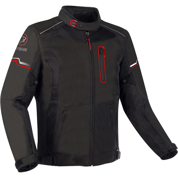 Bering - Blouson Astro Noir / Rouge
