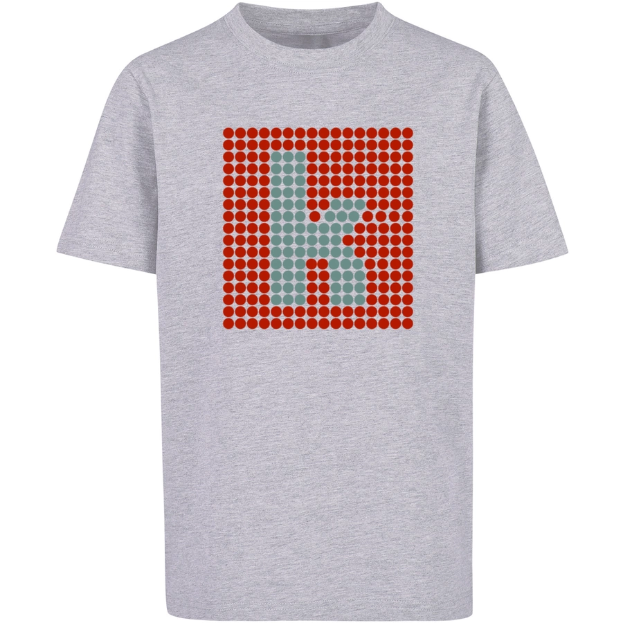 F4NT4STIC T-Shirt The Killers Rock Band K Glow Black heather grey