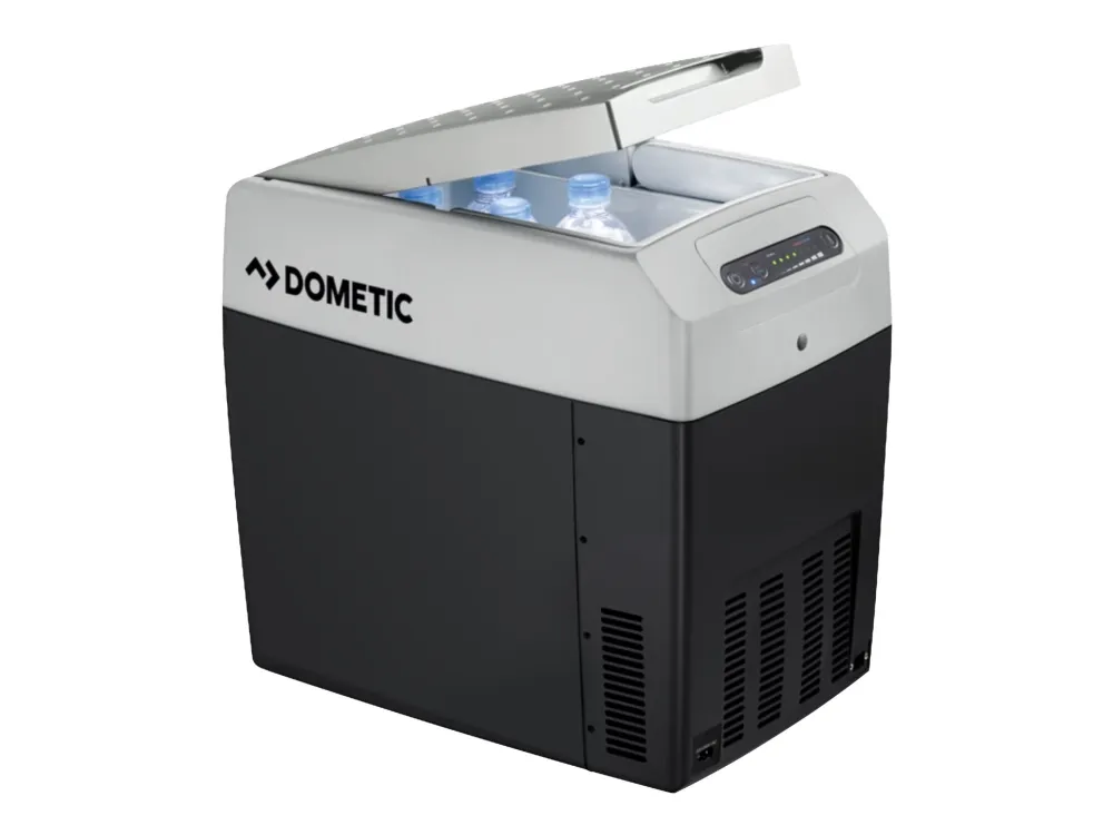 Dometic TropiCool TCX 21 - Transportabelt køleskab - bredde: 45 cm - dybde: 30.3 cm - højde: 42 cm - 21 liter - Klasse E - grå
