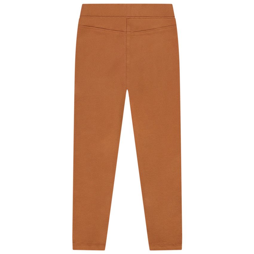 Jegging uni pour enfant fille - Marron