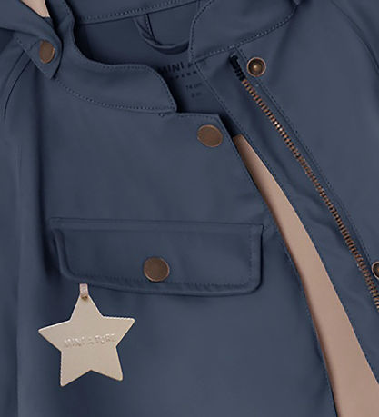 Mini A Ture Regenkleidung m. Träger - PU - MatWainis - Ombre Blu