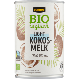 Jumbo Biologisch Light Kokosmelk 400ML