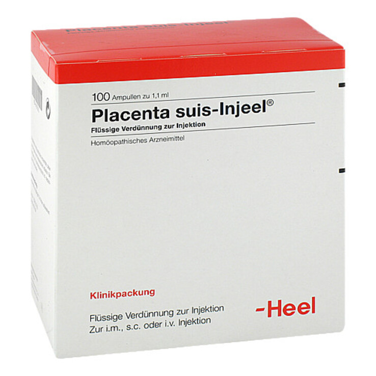 Placenta Suis Injeel Ampullen, 100 St