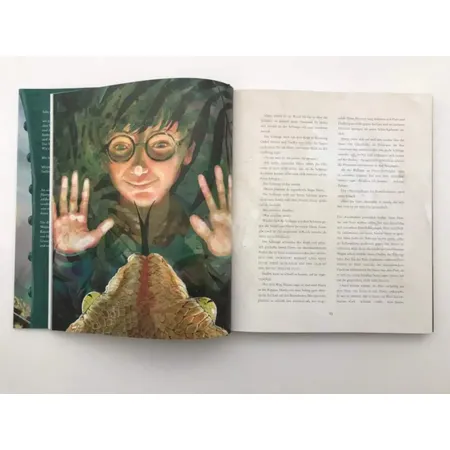 Carlsen Verlag Harry Potter und der Stein der Weisen (farbig illustrierte Schmuckausgabe)