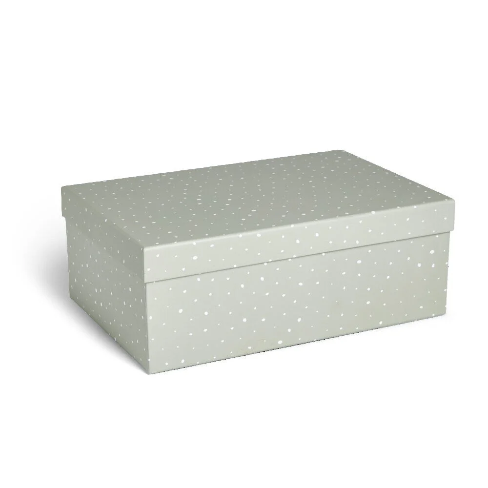 Boite carton décorée 48x33,5xH16cm - 2 modèles