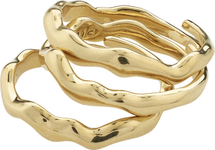 Pilgrim PENELOPE recycled ring gold-plated Guld