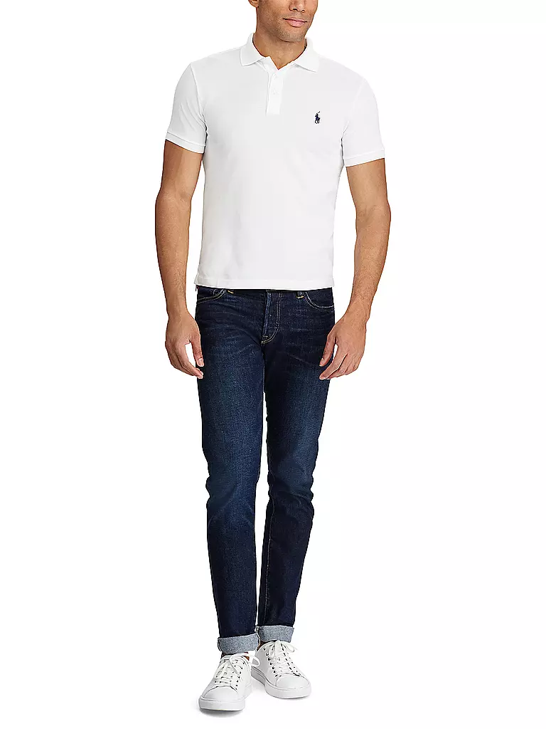 POLO RALPH LAUREN Poloshirt Slim Fit weiss