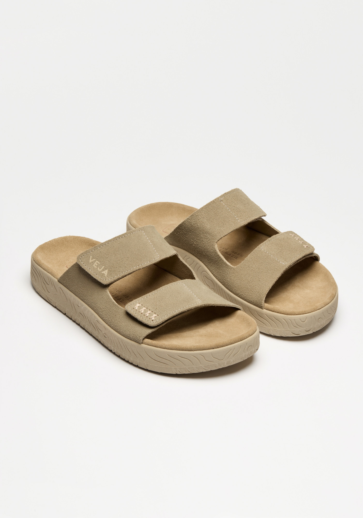 Veja Sandalen Etna Suede Soft Taupe Almond Almond