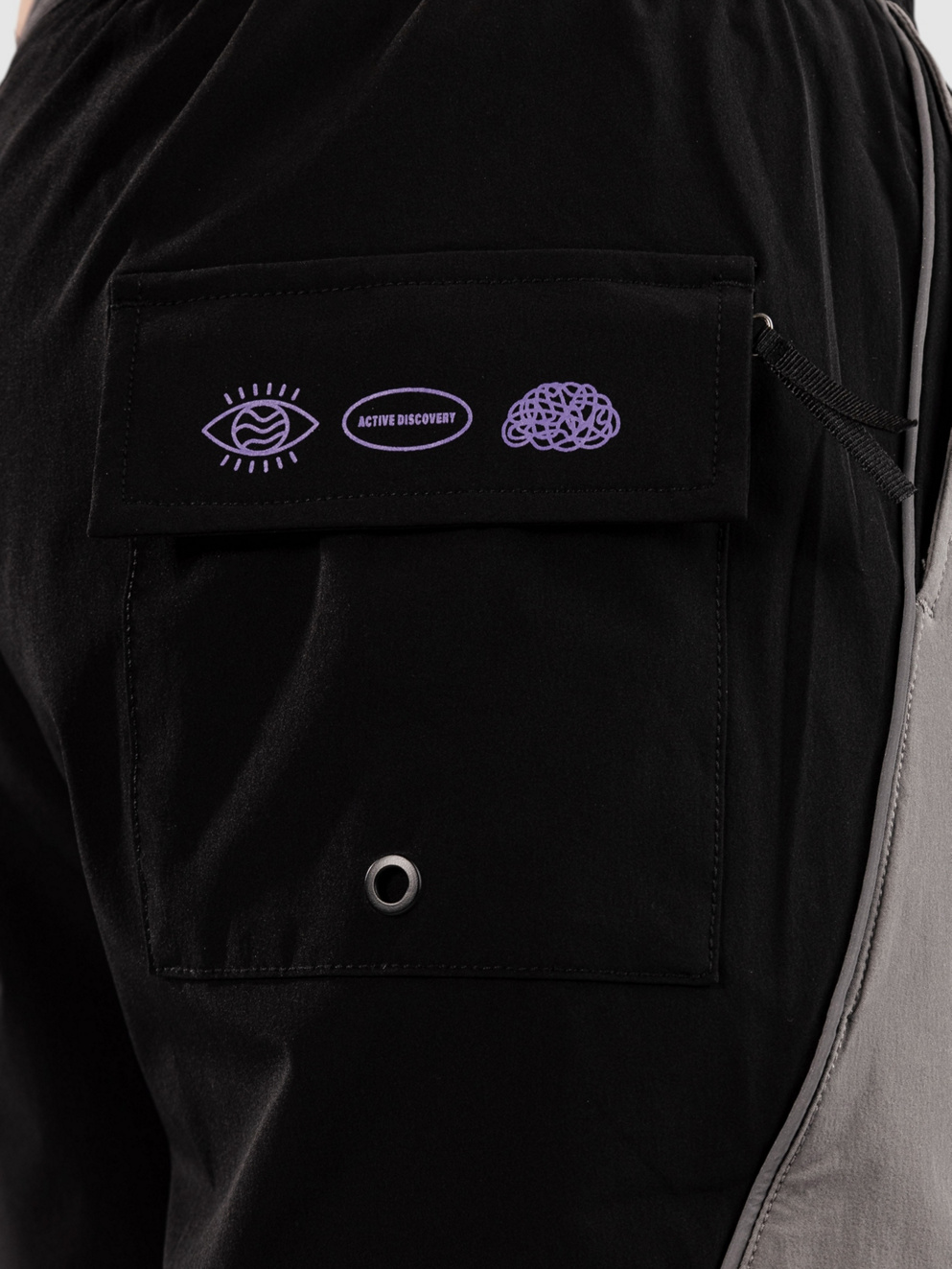 Rivvia Projects Daily Ride Global Projects Boardshorts black grey