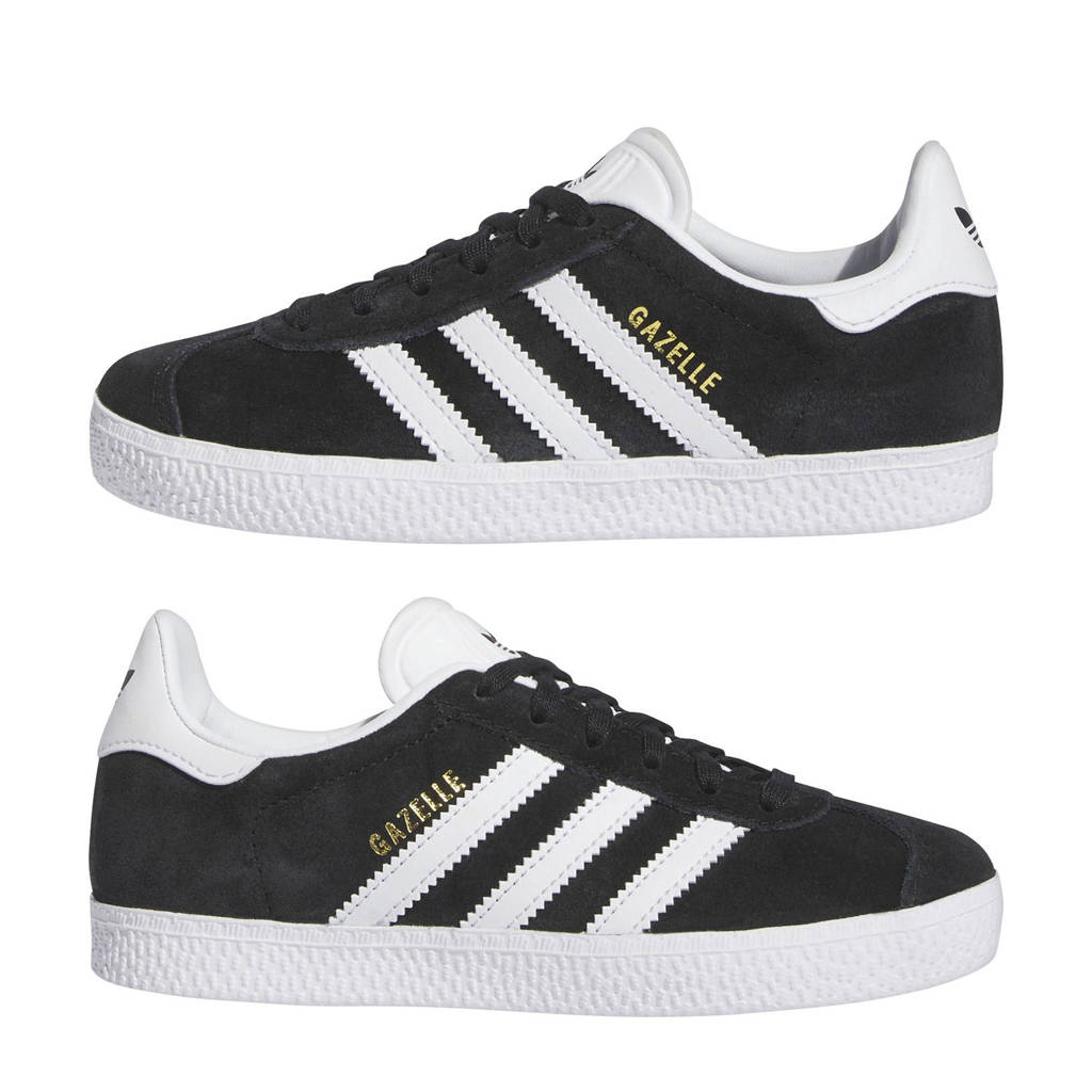 adidas Gazellesneakers zwart/wit
