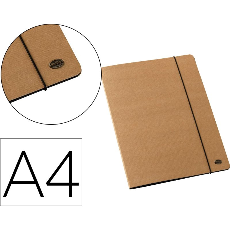 Trieur multo kraft carton 6 onglets a4 fermeture          elastique