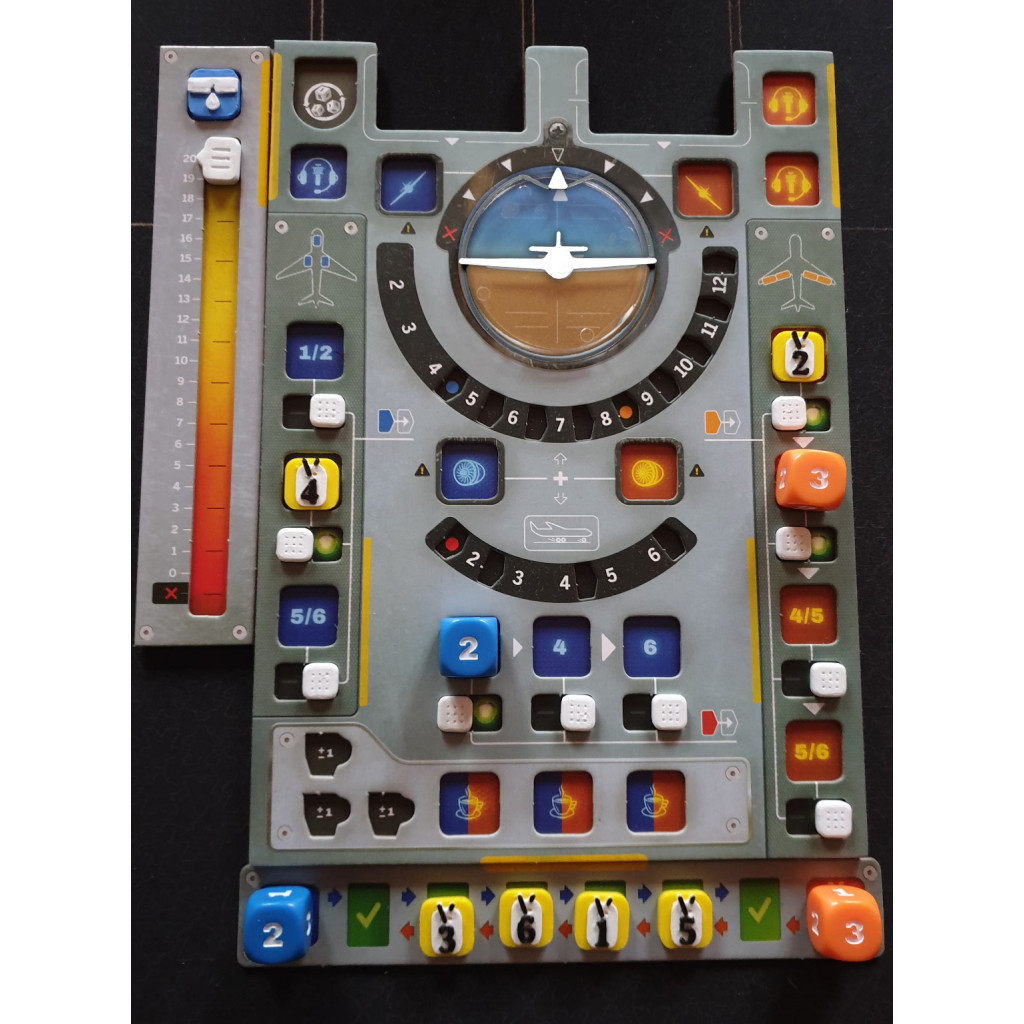 Amélioration des jetons du jeu Sky Team