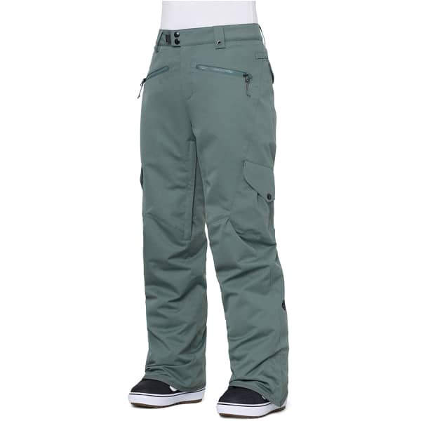 Pantalon snowboard 686 WMNS AURA INSULATED CARGO PANT CYPRESS GREEN