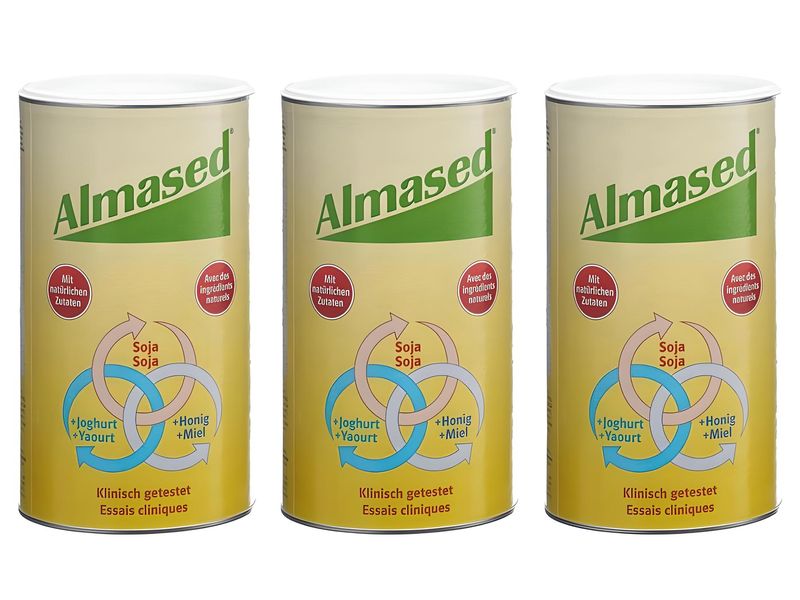 Almased Vitalkost Pulver 3 x 500g Mahlzeitersatz-Pulver