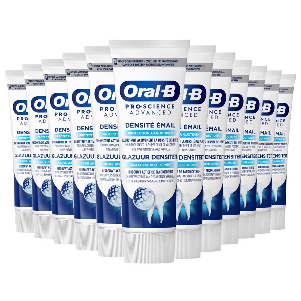 12x Oral-B Tandpasta Pro-Science Dagelijkse Bescherming75 ml