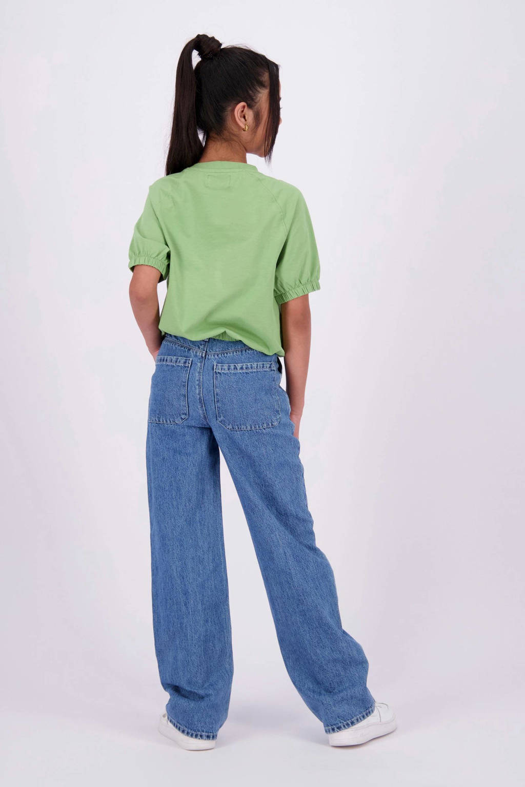 Raizzed wide leg jeans Mississippi Worker mid blue stone